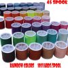 45 spools Sewing Thread Kits Polyester for Hand & Machine Sewing Total 4500yards - Image 5